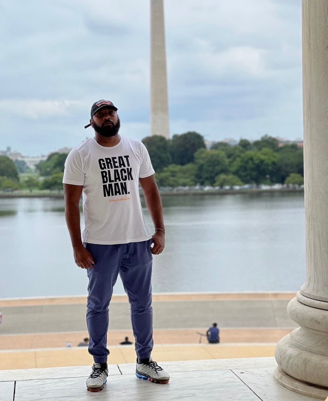 GREAT BLACK MAN. Legacy Tee.